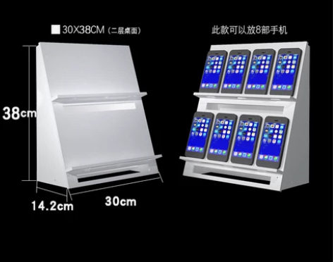 新款多用手机群控支架展示架安卓工作室手游架...