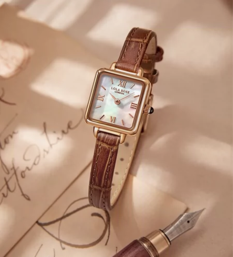 Lola Rose罗拉玫瑰小棕表女士手表女...