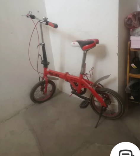 成人最小版折叠自行车，放后备箱再也不怕堵车...