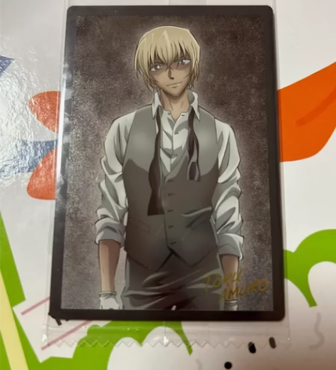 名侦探柯南万代食玩卡 战损安室透，未拆，可...