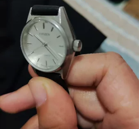 西铁城机械女士手表。55-22322340...