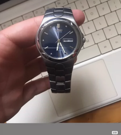 西铁城光动能手表citizen  全钢表链...