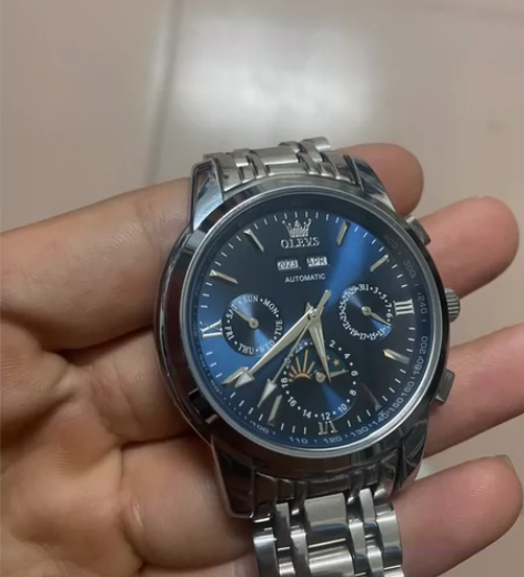 欧利时手表，瑞士表，九成新吧，戴了一个多月...