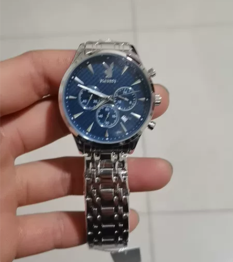 正品花花公子男士手表男学生潮流品牌多功能腕...