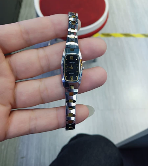 宝时捷L一8165,钨钢女士腕表,走时精准...