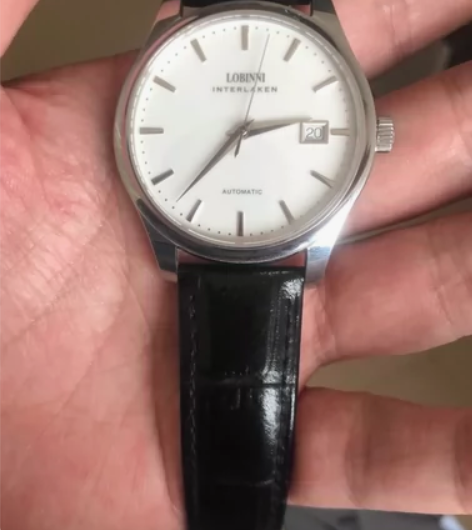 罗宾尼超薄全自动机械手表 型号12026，...