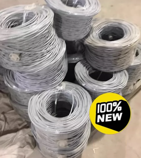 全新包邮超五类8芯网线300米箱，监控po...