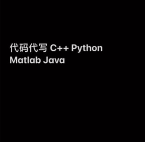 编程 代码 代写问题咨询 C/C++ Py...
