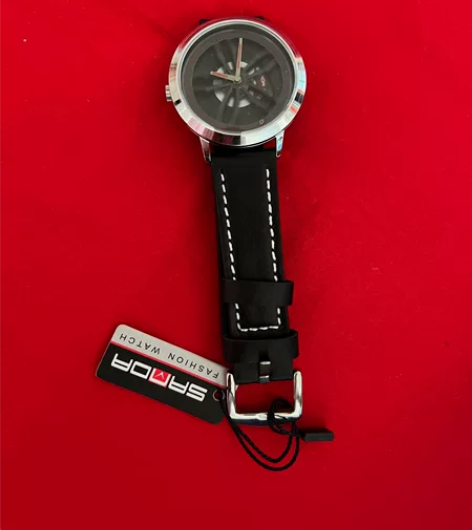 三达时来运转手表男个性旋转网红汽车轮毂兰博...