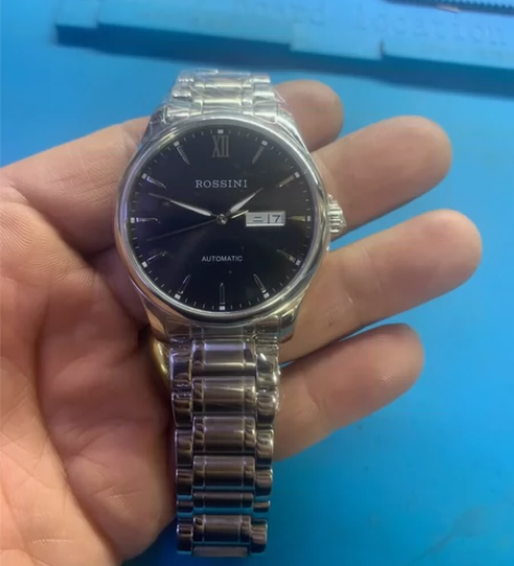 男款 罗西尼 机械表 成色新 走时精准 原...