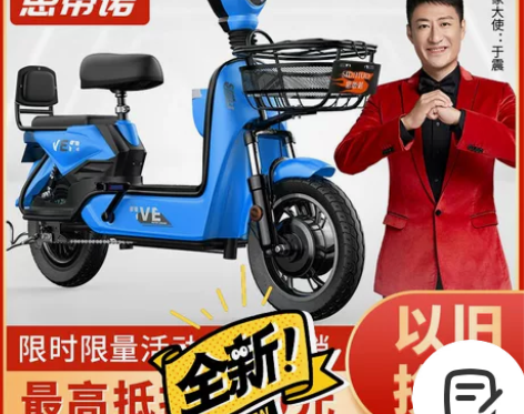 思帝诺新国标48V新款电动车电动自行车小型...