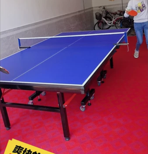 【全新包邮】乒乓球桌球台国标室内可折叠乒乓...