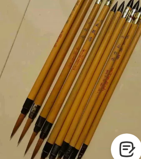 狼毫牛角配件1-5号勾线笔十支 感兴趣的话...