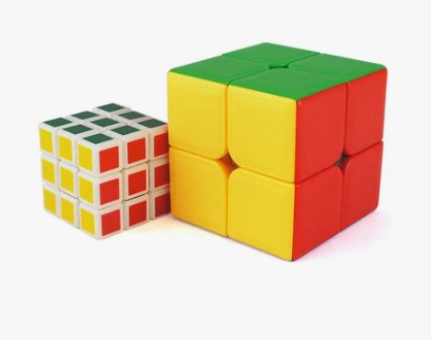 点盛老牌二阶2阶弹簧实色魔方专业比赛竞速益...