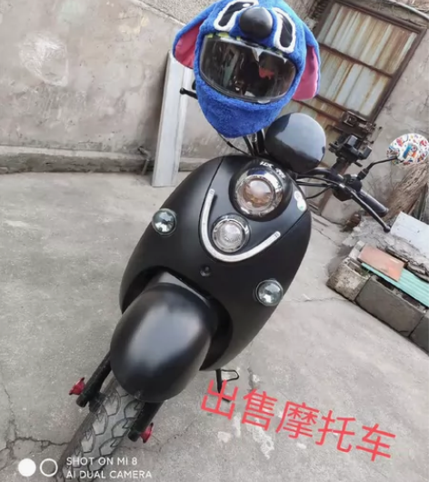 小龟王踏板电喷摩托车，导航76码 21年8...