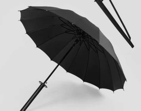 晴雨伞男创意潮流长柄伞女超大号直柄刀伞剑伞...