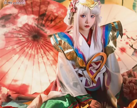 子木e尚王者荣耀娜可露露前尘镜cos c服...