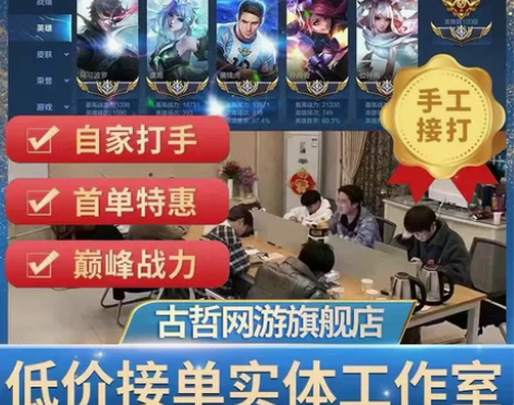 王者送荣耀代练打玩国服小国标省标金标巅峰赛...