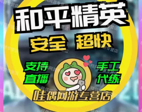 封号包赔和平精英代练打排位段位陪玩带上分赛...