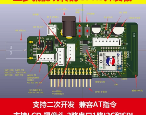GSM GPRS 2G开发板 超SIM80...