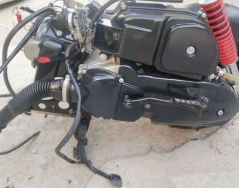 雅马哈踏板巧格100发动机总成 国三 凌鹰...