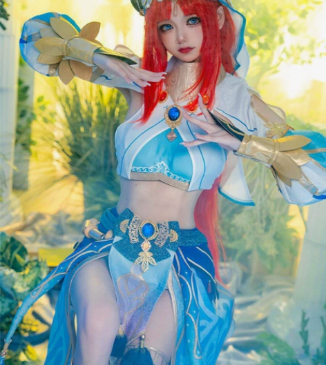 【暗纹全新现货】原神游戏cos服妮露cos...