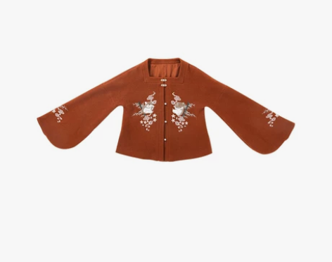 清衣柜 徐娇织羽集乐吱吱方领对襟外套连衣裙...