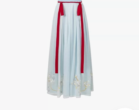 【十三余 小豆蔻儿】[落簪]一片式下裙汉服...