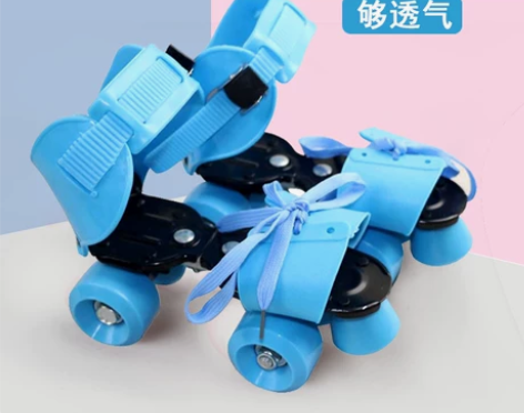 儿童双排轮滑鞋溜冰鞋初学者四轮滑板鞋旱冰鞋...