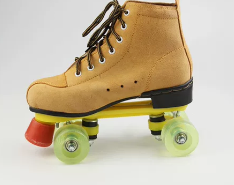 时尚影楼写真溜冰鞋  道具轮滑鞋旱冰鞋双排...