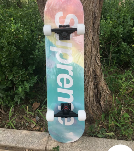 滑板专业板初学者成人代步新手儿童玻纤整板刷...