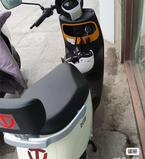 昨天刚买的台铃电动车,就从买车那老公骑到家...