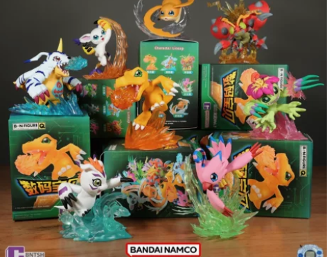 万代手办 日本正品数码宝贝技能演武盲盒玩偶...