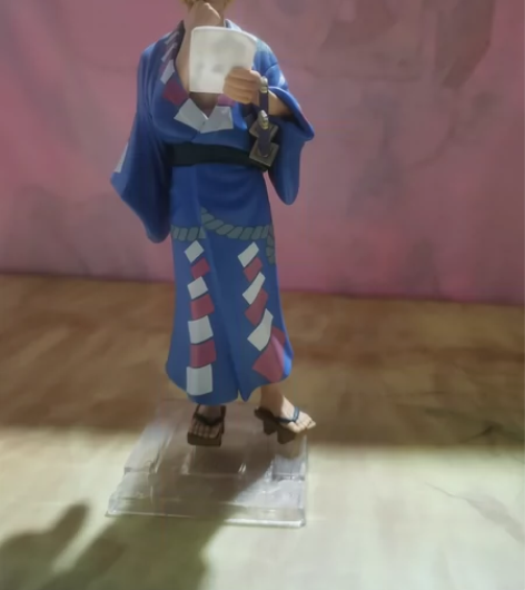 万代手办海贼王人物造型，两周前购买于永旺梦...