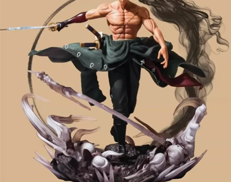 海贼王系列手办GK罗罗诺亚索隆ZOR 0一...