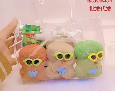 亲子互动,好养活。开花娃娃新款,草头娃娃室...