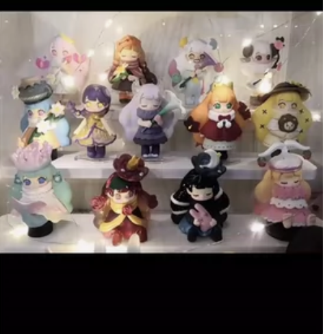 正版CORA公主十二星座花语系列盲盒潮 玩...