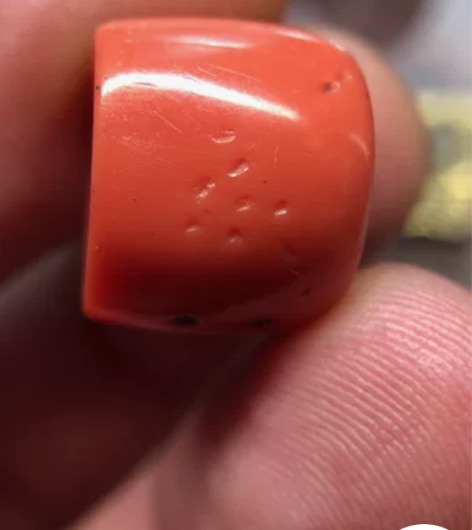 藏传老料器赛璐璐配珠，最大直径17.2mm...