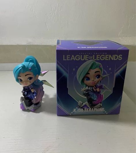 官方正版英雄联盟LOL萨勒芬妮中号盒装手办...