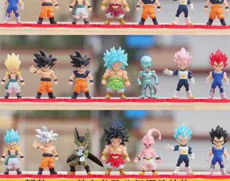 【全新包邮】七龙珠超手办全套，21款公仔孙...