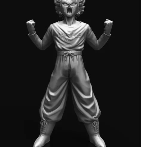 七龙珠 未来 特兰克斯 Stl文件 3d打...