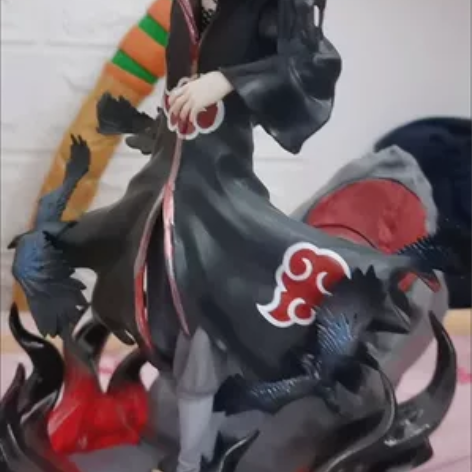 火影忍者晓组织宇智波鼬乌鸦殿堂鼬神动漫手办...