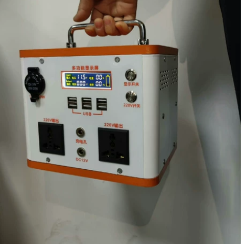 闲置出大功率户外移动电源220v露营投影仪...