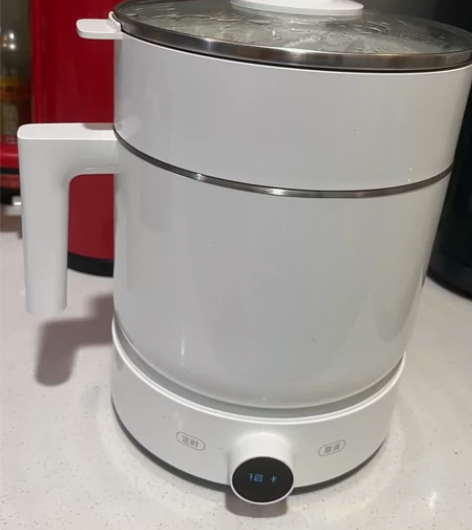 小米米家智能多功能锅1.5L蒸煮锅分体式电...