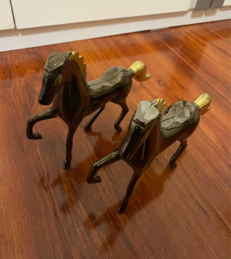 纯铜摆件礼品家装饰品 马到成功 孟加拉工艺...