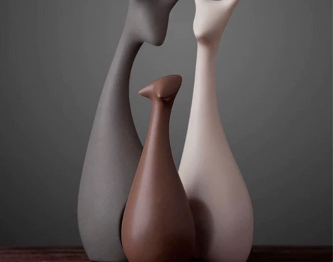 北欧轻奢现代酒柜装饰品摆件客厅房间电视柜工...