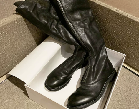 origin guidi长靴女410不过膝...