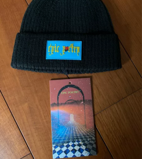 EPIC POETRY 复古薄款编织LOG...