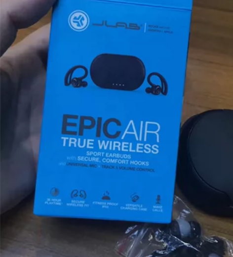 jlab EPIC AIR真无线运动挂耳蓝...