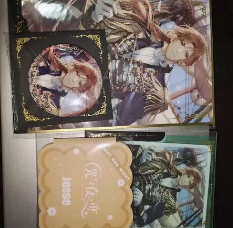 光与夜之恋周边   夏鸣星 欲海狂澜 色纸...